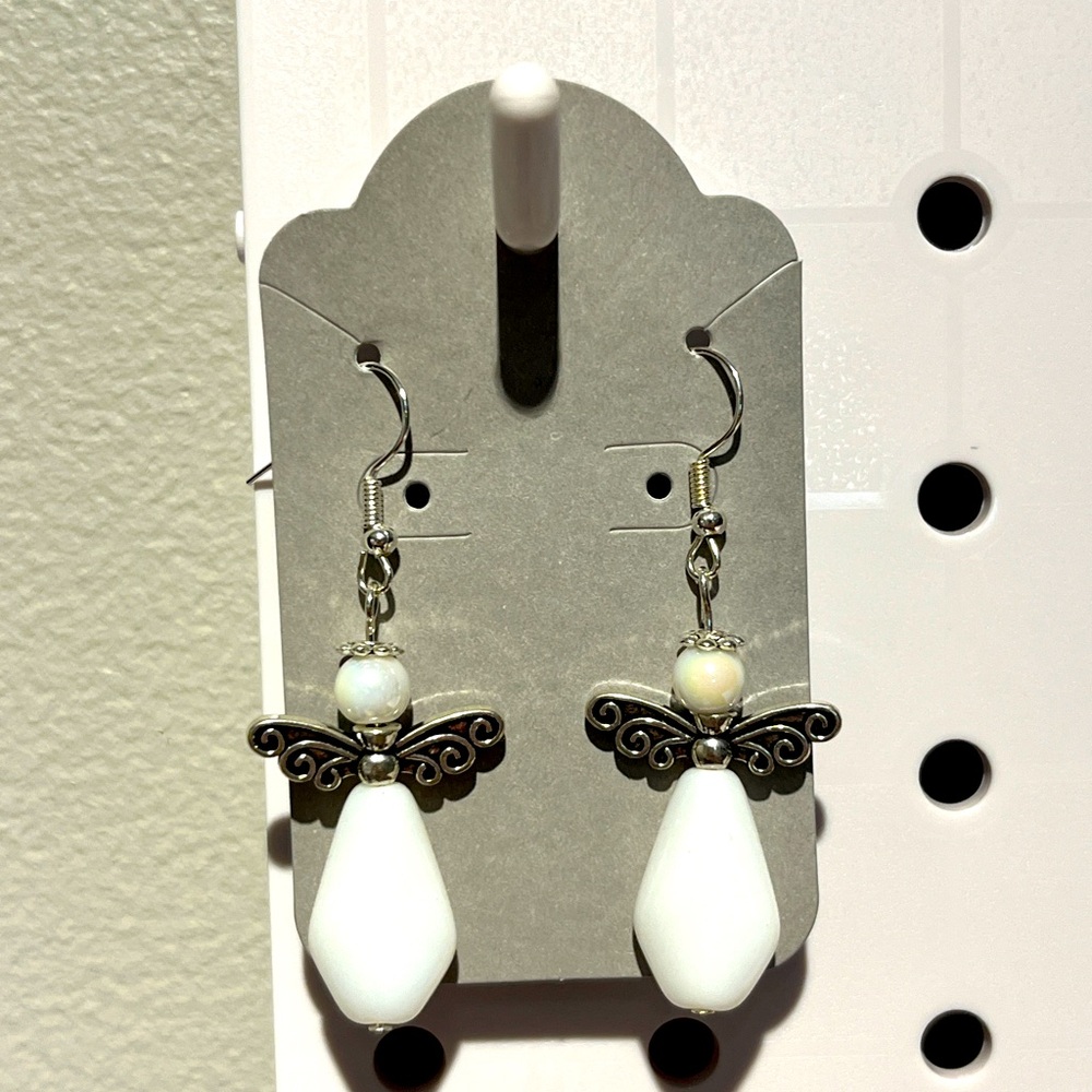 (2/$30) Handmade Angel Earrings